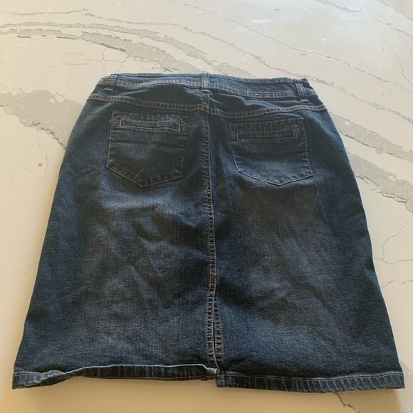 Cute Aline Jean Skirt - Picture 3 of 5